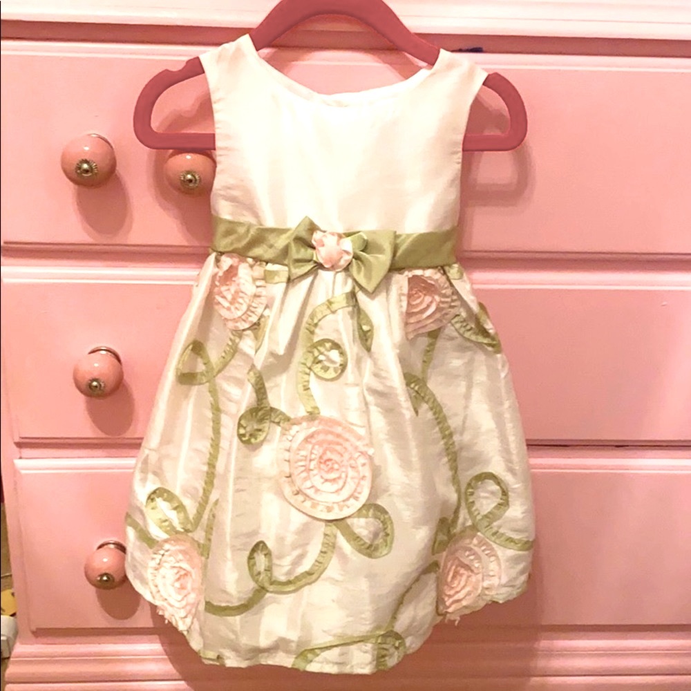 Flowered Toddler Dress